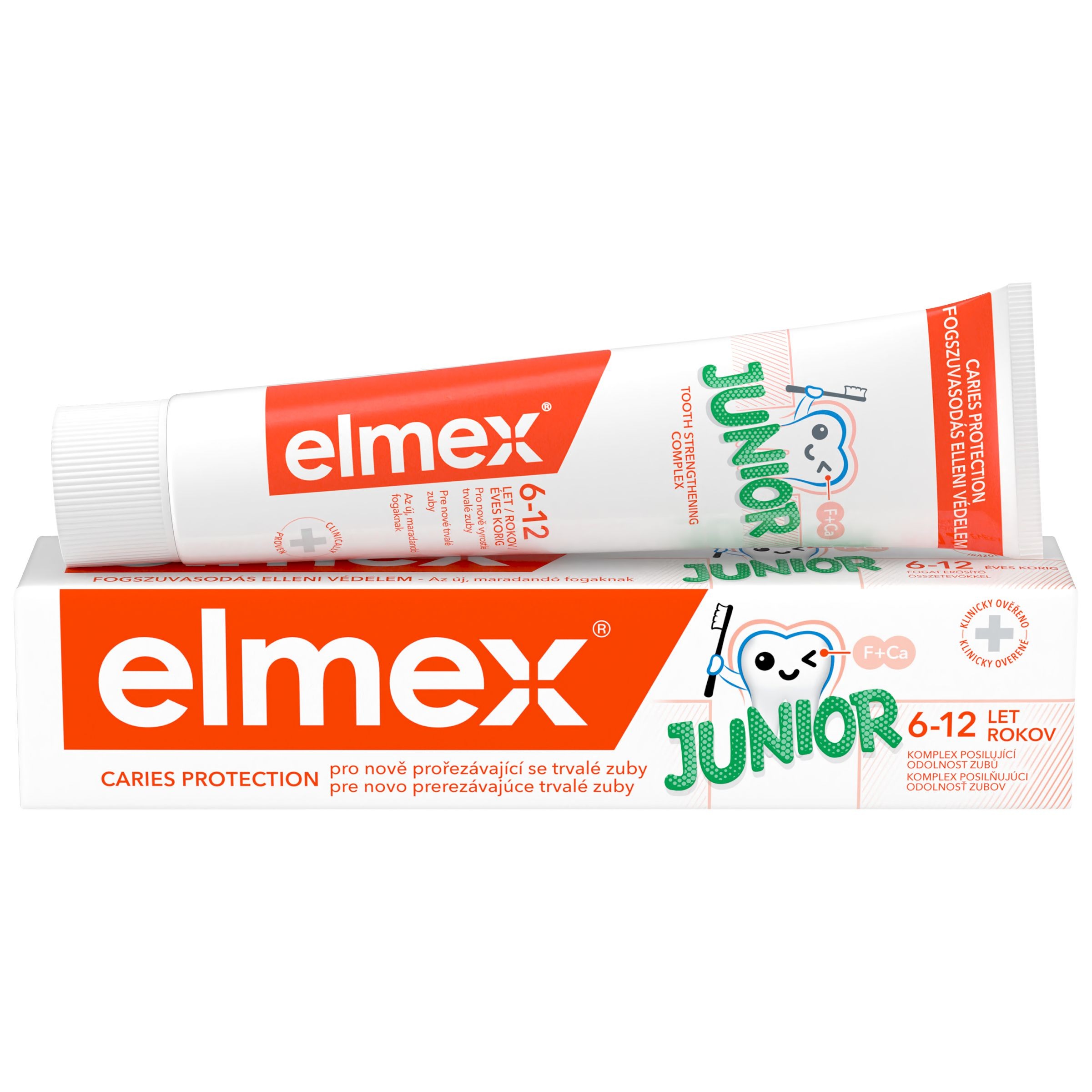 Svět dětí - Elmex Junior Fluoridová zubní pasta 75 ml