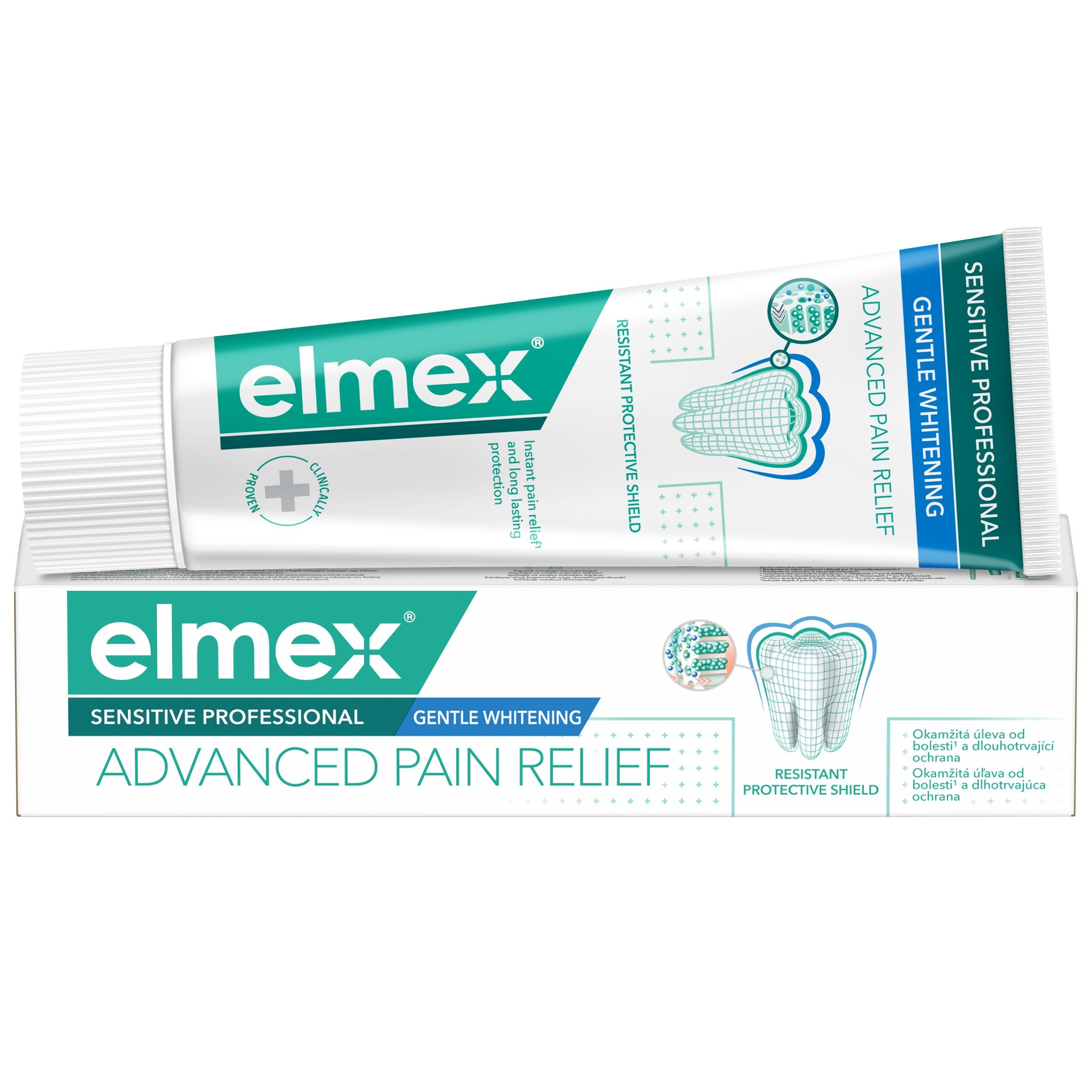 Drogerie a kosmetika - Elmex Sensitive Professional Gentle Whitening zubní pasta 75 ml