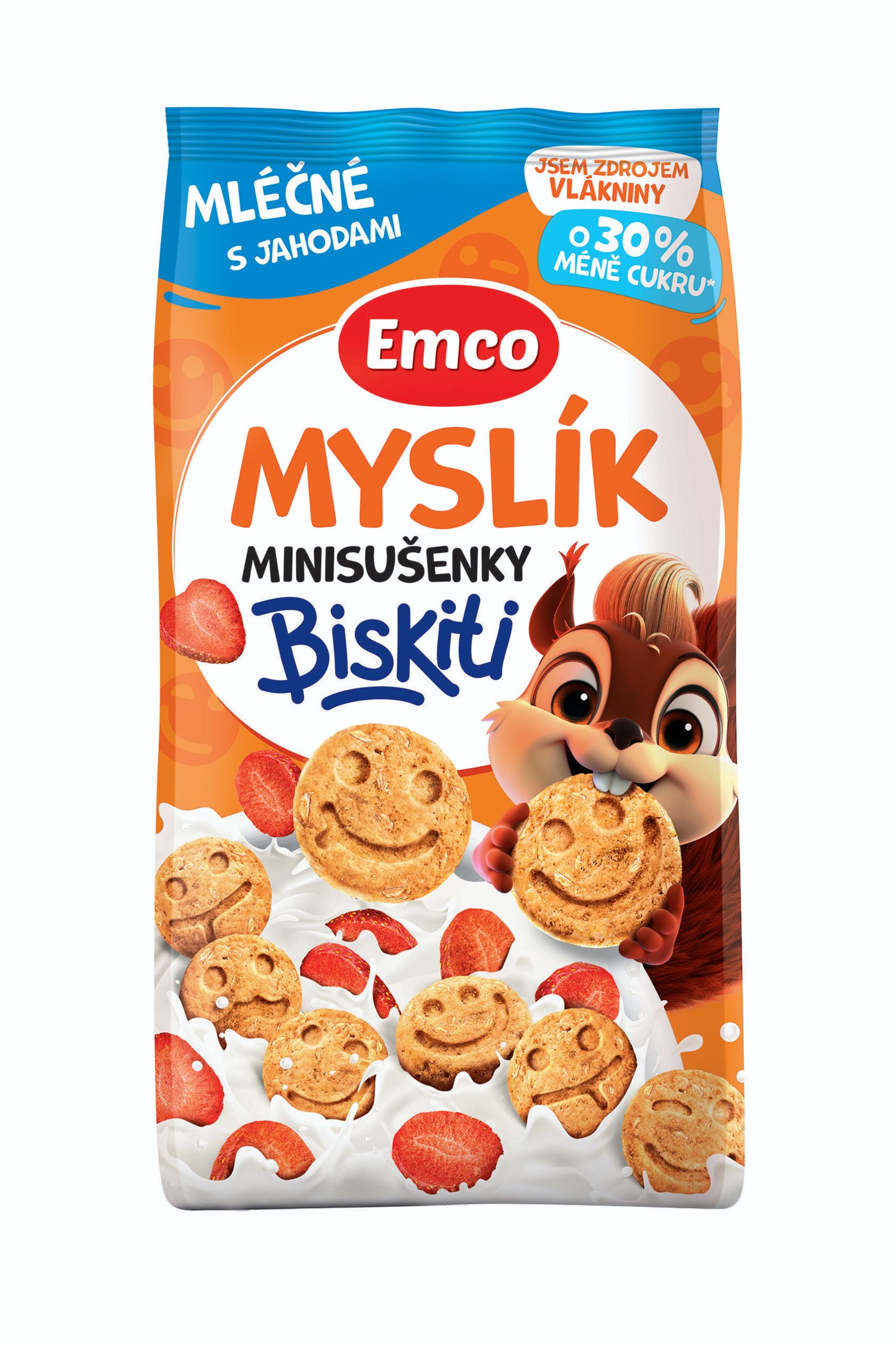 Trvanlivé potraviny - Emco Biskiti mléčné 350 g