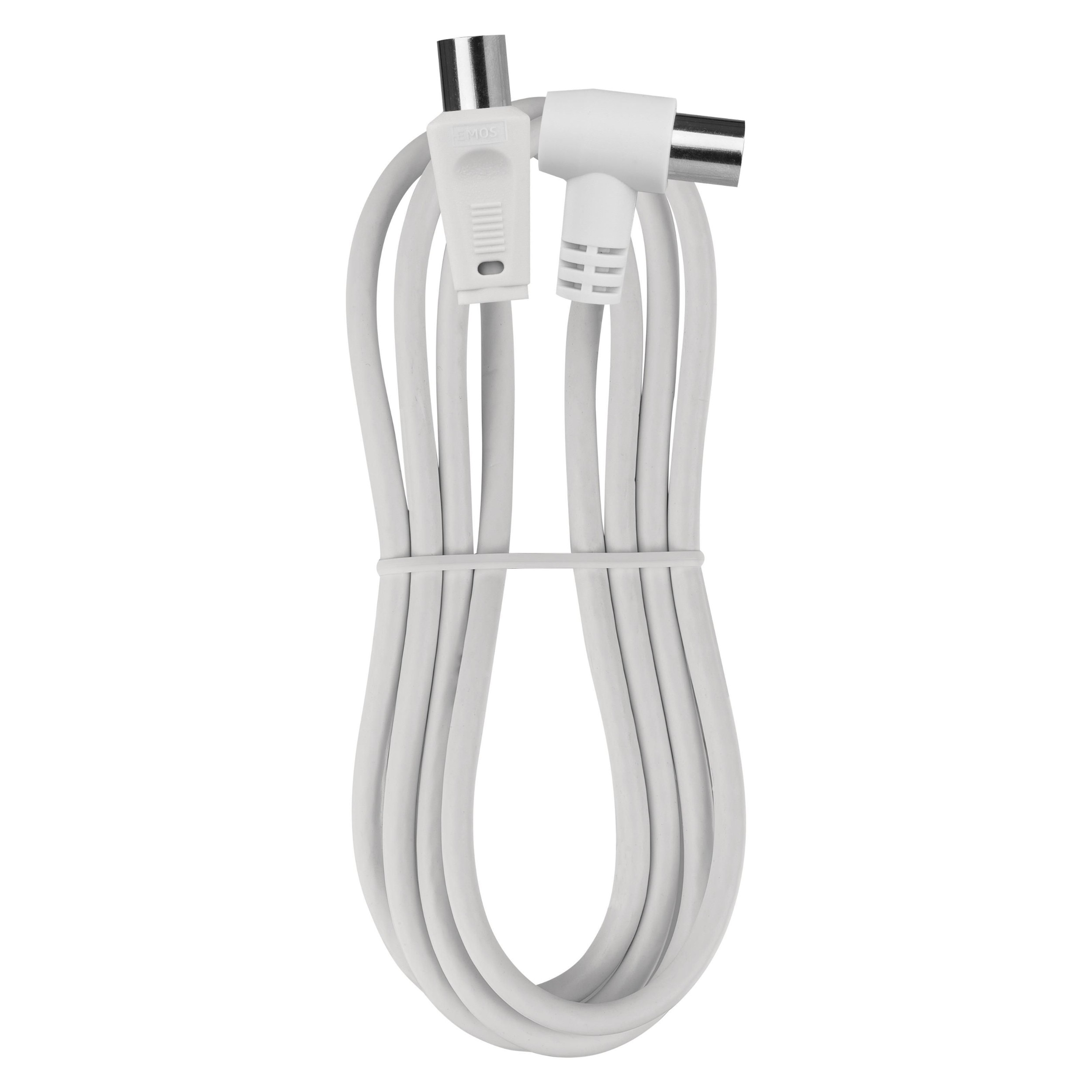Elektro - Emos Anténní KOAX. kabel 90° 1,25M