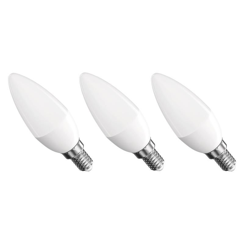 Elektro - Emos LED CLS CANDLE 4,2W(40W) 470lm E14 WW 3PC