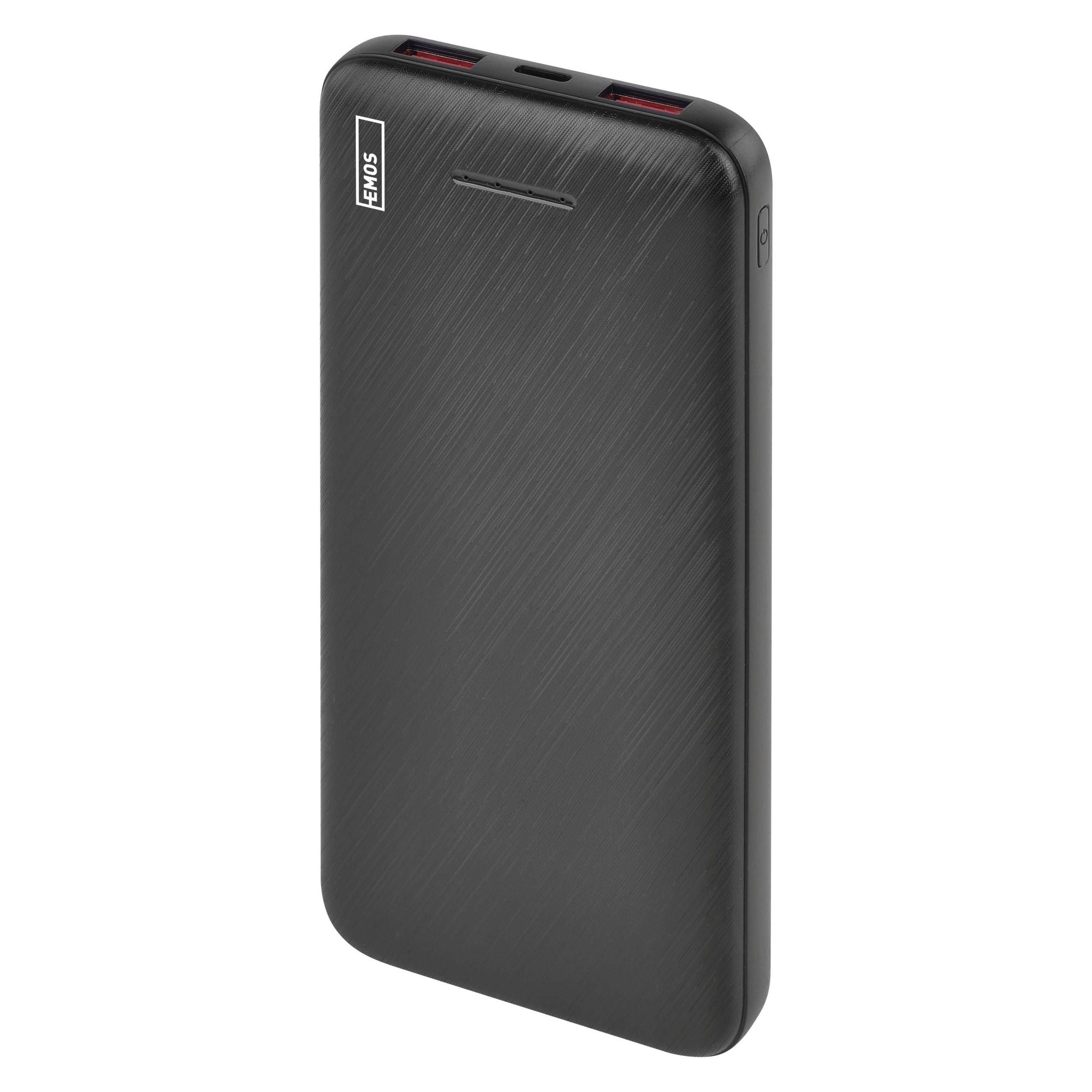 Elektro - Emos Powerbanka EMOS AlphaQ3, 10 000 mAh, 22,5 W, černá