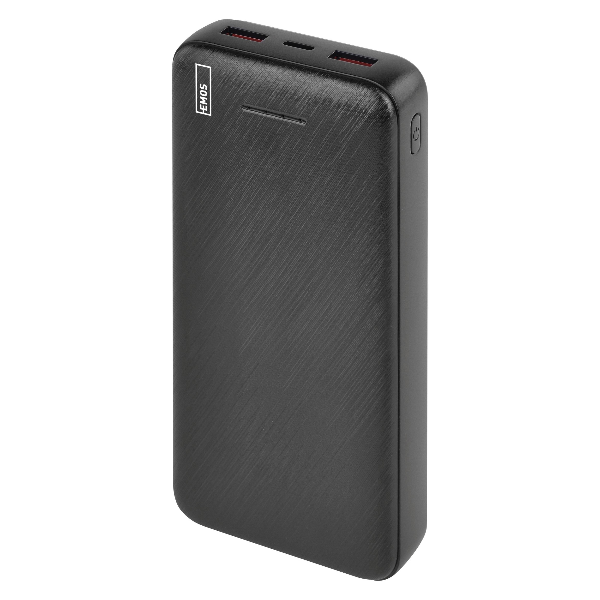 Elektro - Emos Powerbanka EMOS AlphaQ3, 20 000 mAh, 22,5 W, černá