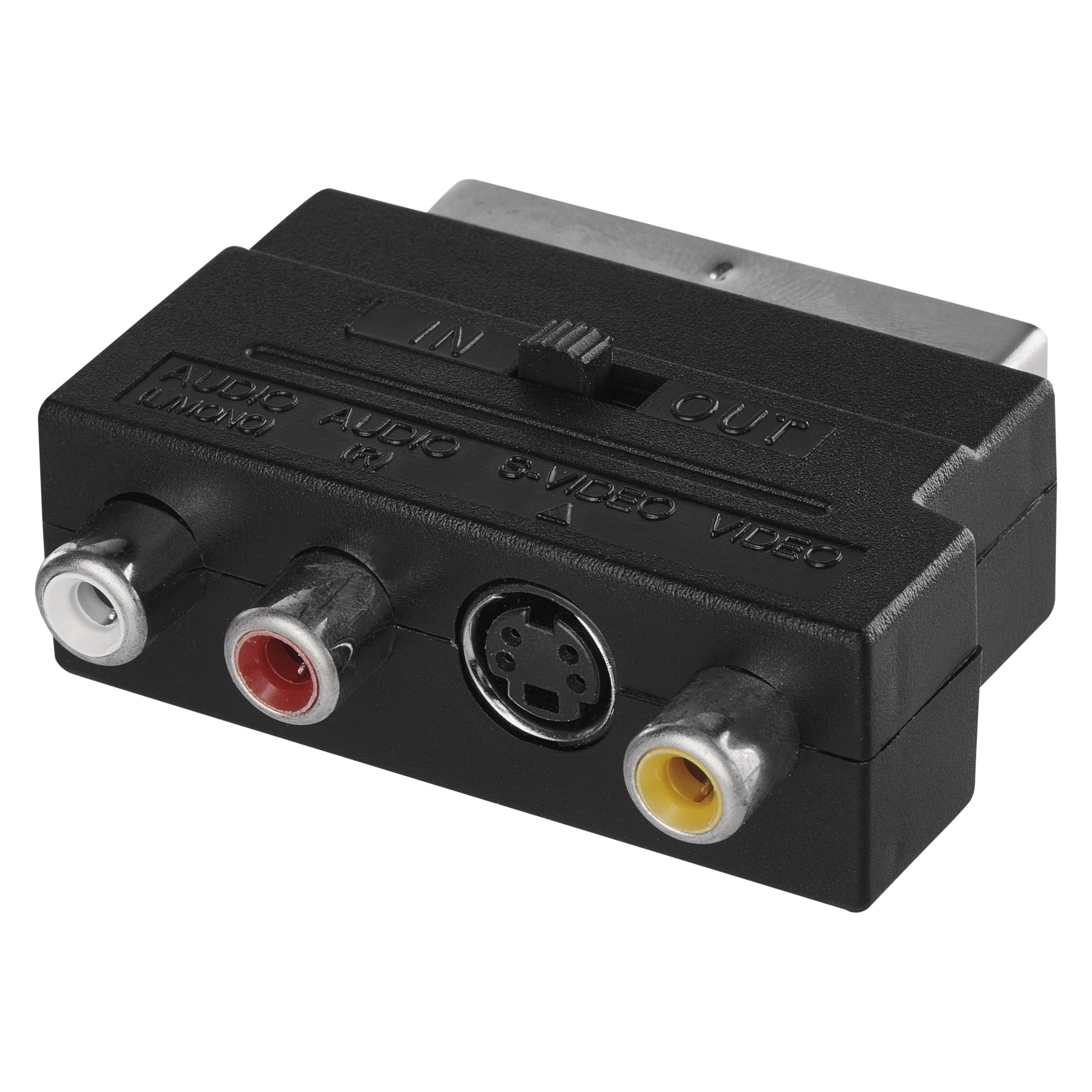 Domácnost a Zahrada - Emos SCART  3×CINCH+SVHS