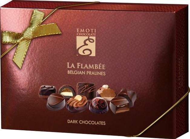 Trvanlivé potraviny - Emoti La Flambee Hořké pralinky 115 g