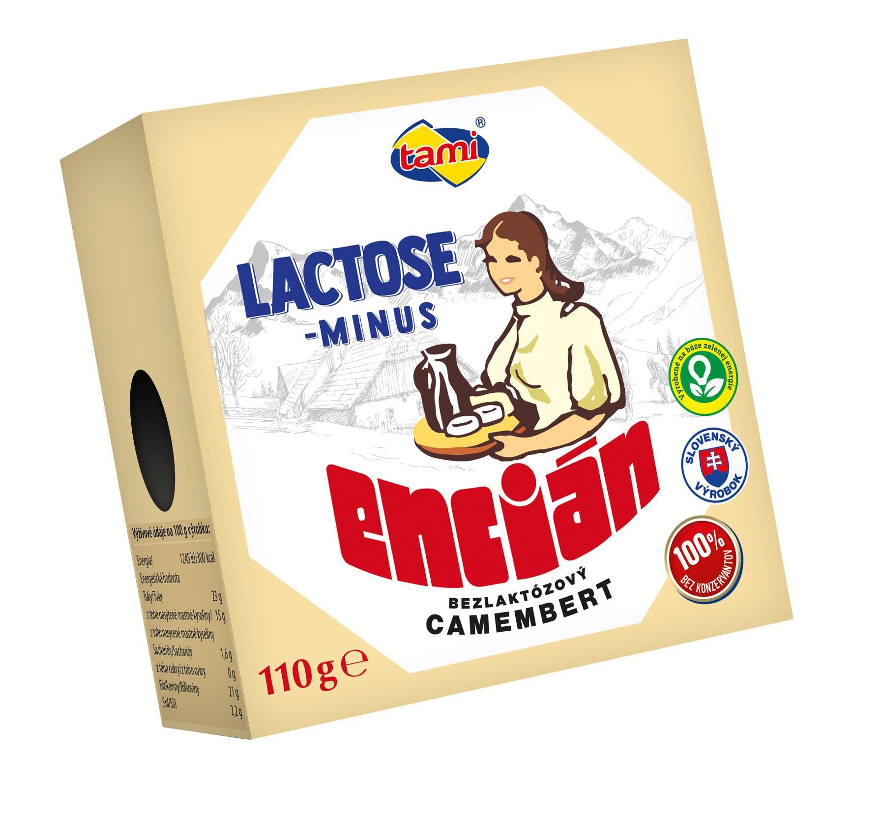 Mléčné a chlazené - Encián Lactose mínus 110g
