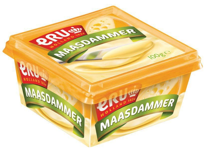 Mléčné a chlazené - ERU Tavený sýr Maasdammer 100g