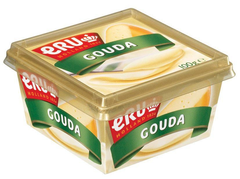 Mléčné a chlazené - ERU tavený sýr s Goudou 100g