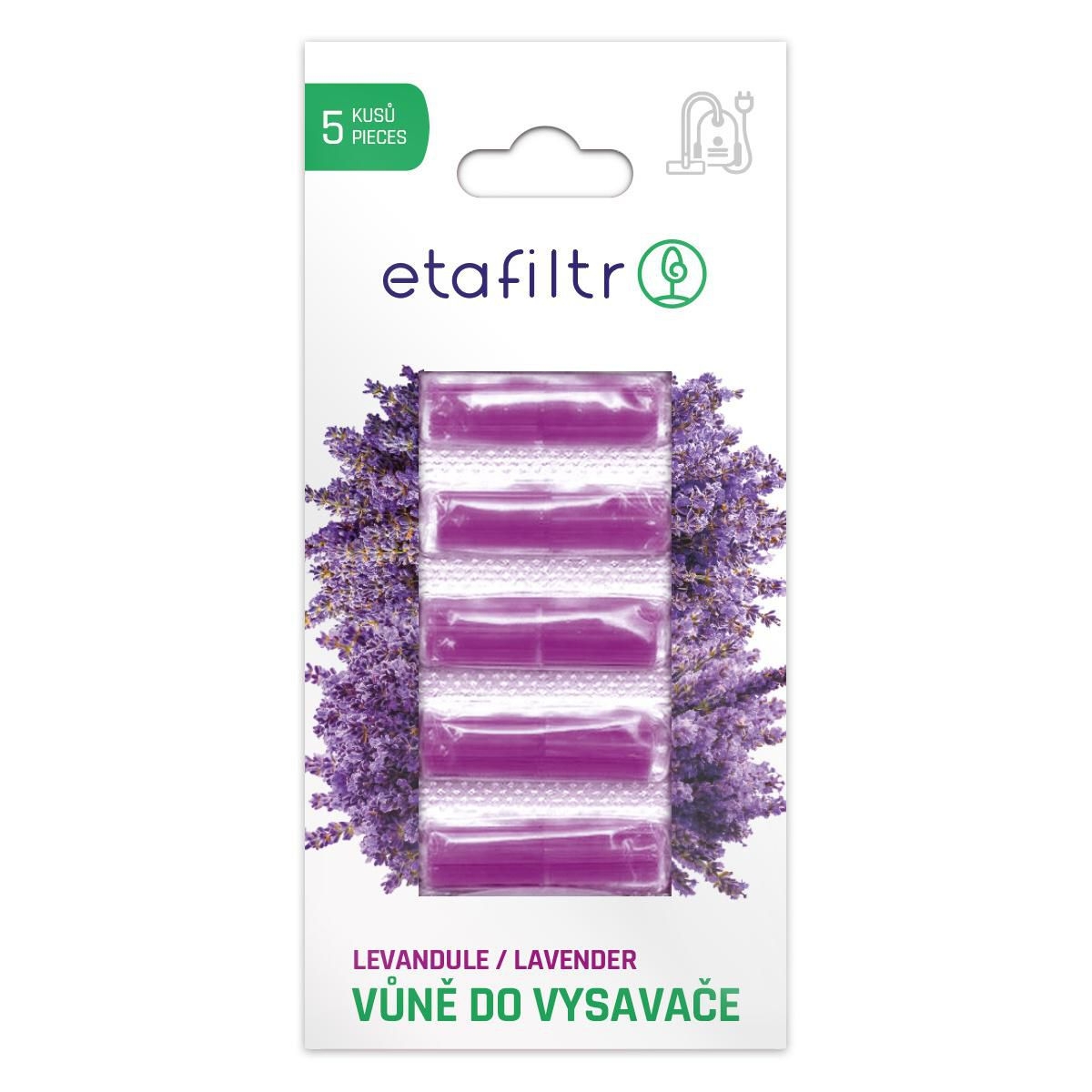 Elektro - Etafiltr Vůně do vysavače levandule