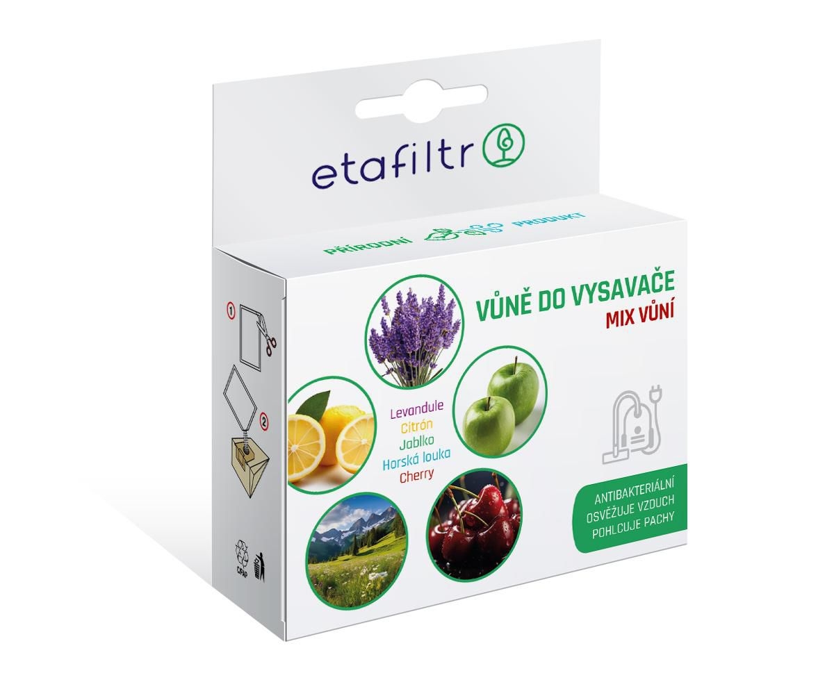 Elektro - Etafiltr Vůně do vysavače mix vůní