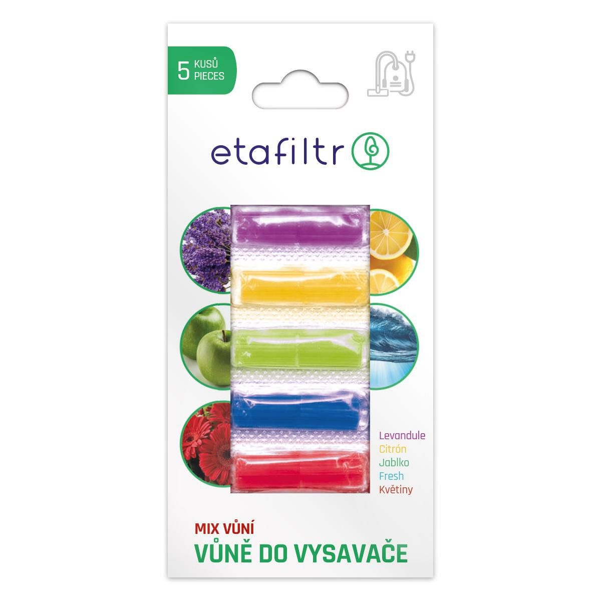 Elektro - Etafiltr Vůně do vysavače mix vůní