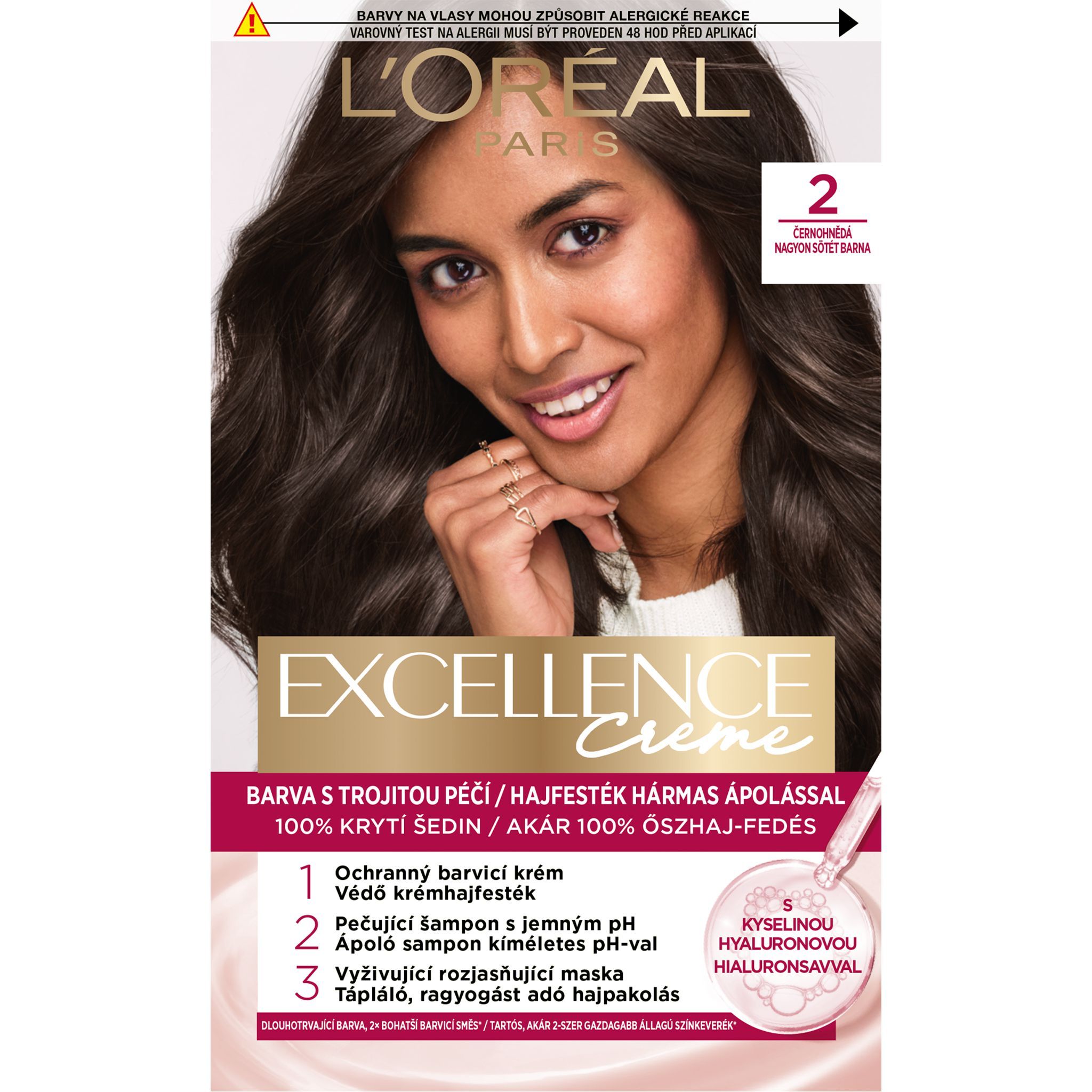 Drogerie a kosmetika - Excell 2 Brun Naturel 504