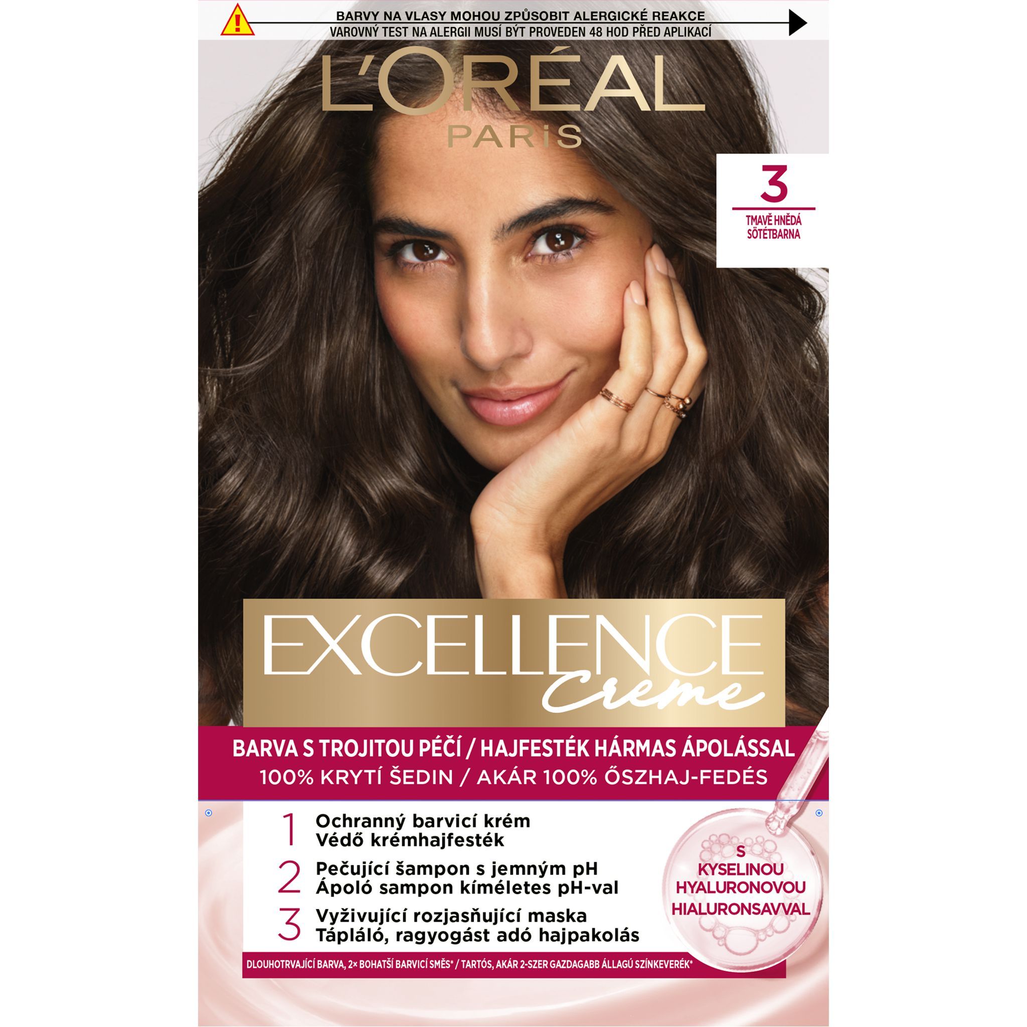 Drogerie a kosmetika - Excell 3 CH Fonce 504