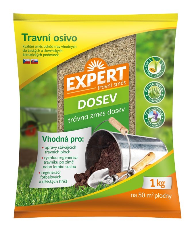 Domácnost a Zahrada - Expert Travní směs dosev 1 kg