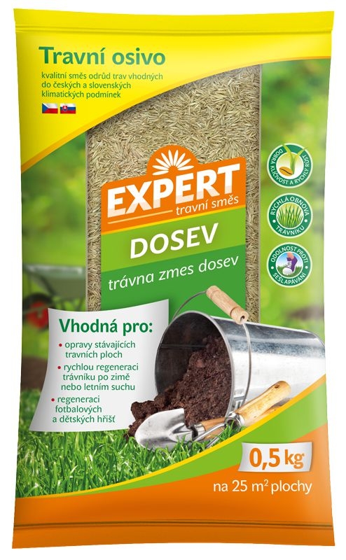 Domácnost a Zahrada - Expert Travní směs dosev 500 g