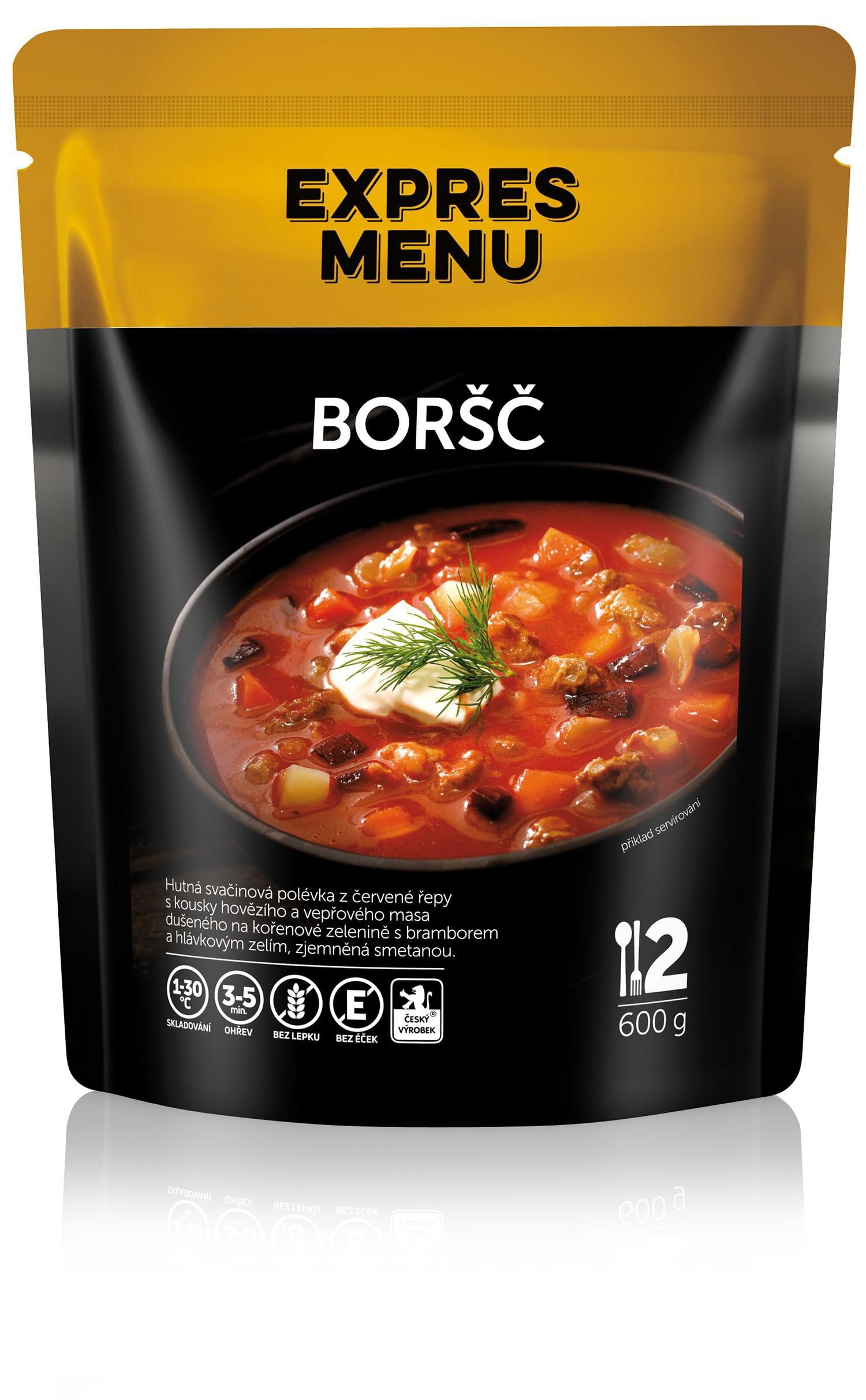 Expres menu Boršč, 2 porce, 600g-0
