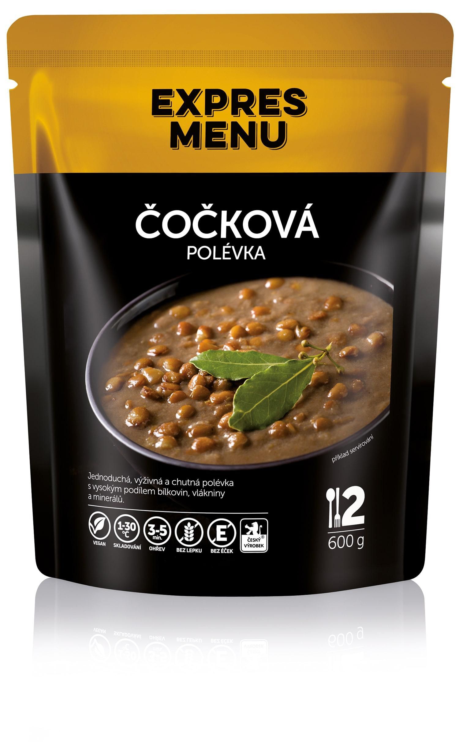Expres menu Čočková polévka, 2 porce, 600g-0