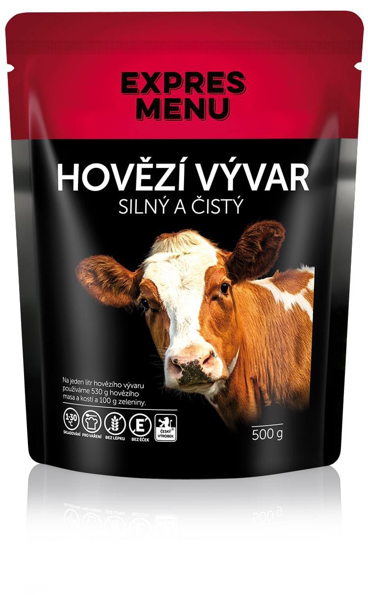 Hotová jídla - Expres menu Hovězí vývar 500g