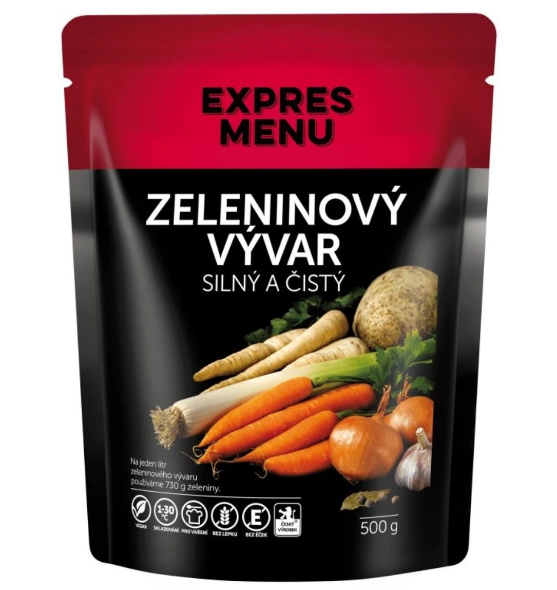 Hotová jídla - Expres menu Zeleninový vývar 500g
