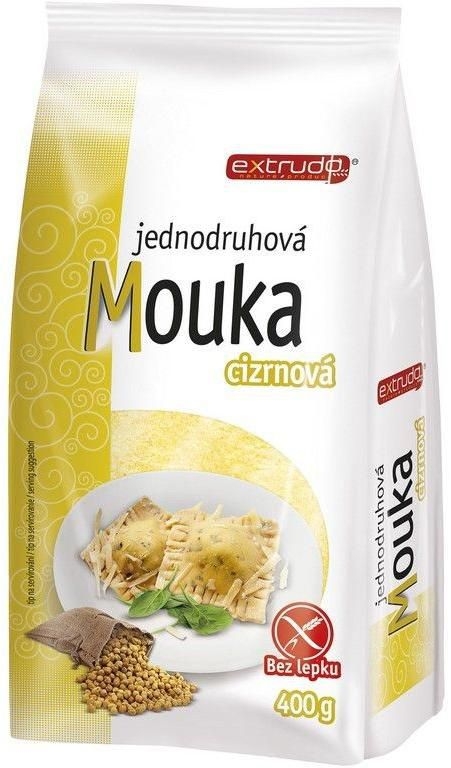 Trvanlivé potraviny - Extrudo Crispins mouka cizrnová výběrová 400 g