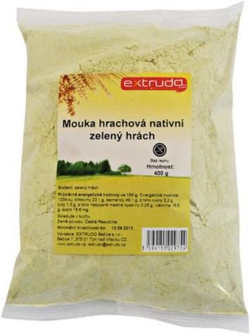 Zdravý svět - Extrudo Mouka hrachová nativní zel.hrách 400 g