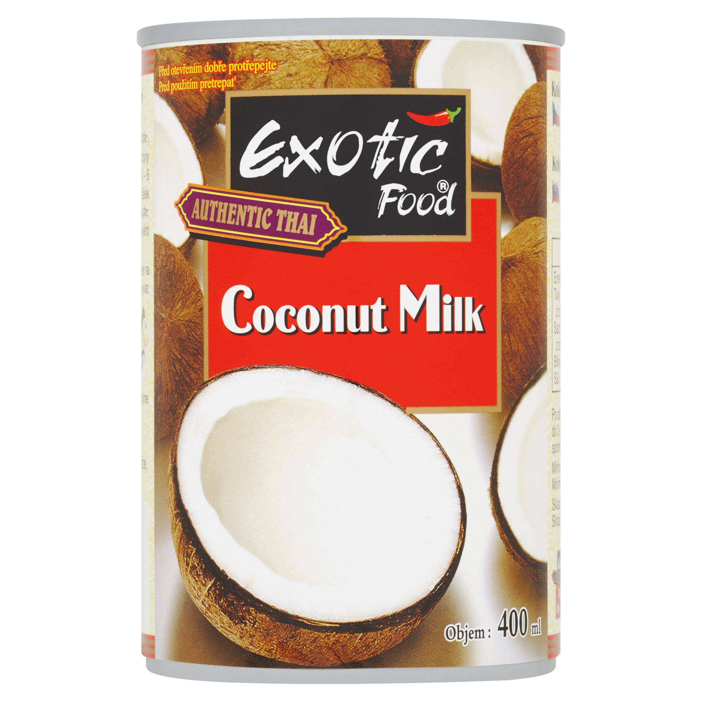 Trvanlivé potraviny - F.W.Tandoori Exotic Food Authentic thai kokosové mléko 400 ml