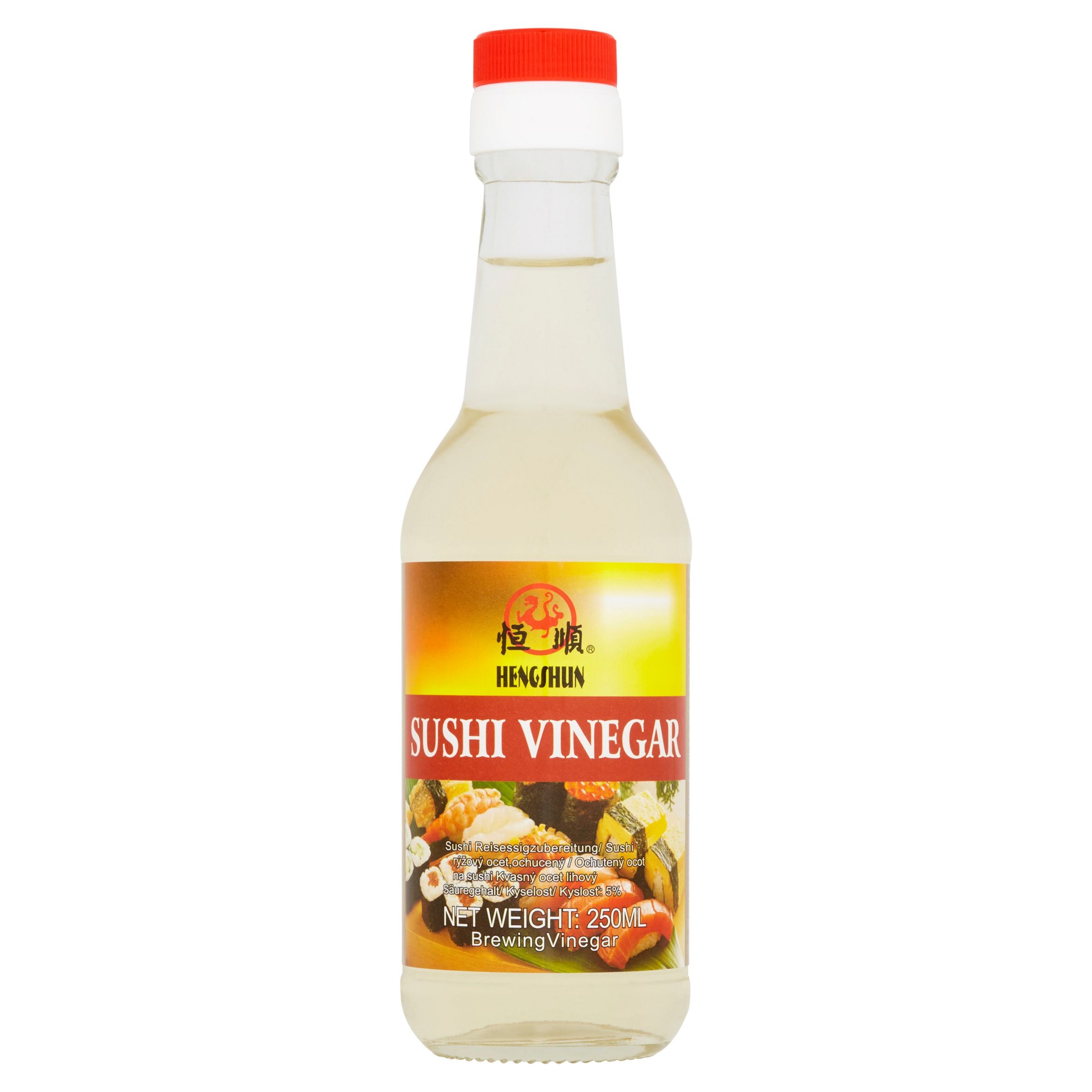 Trvanlivé potraviny - F.W.Tandoori Hengshun Sushi rýžový ocet, ochucený 250 ml