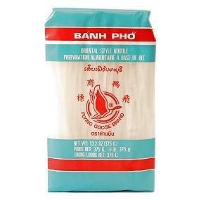Trvanlivé potraviny - F.W.Tandoori Rýžové nudle široké 375 g