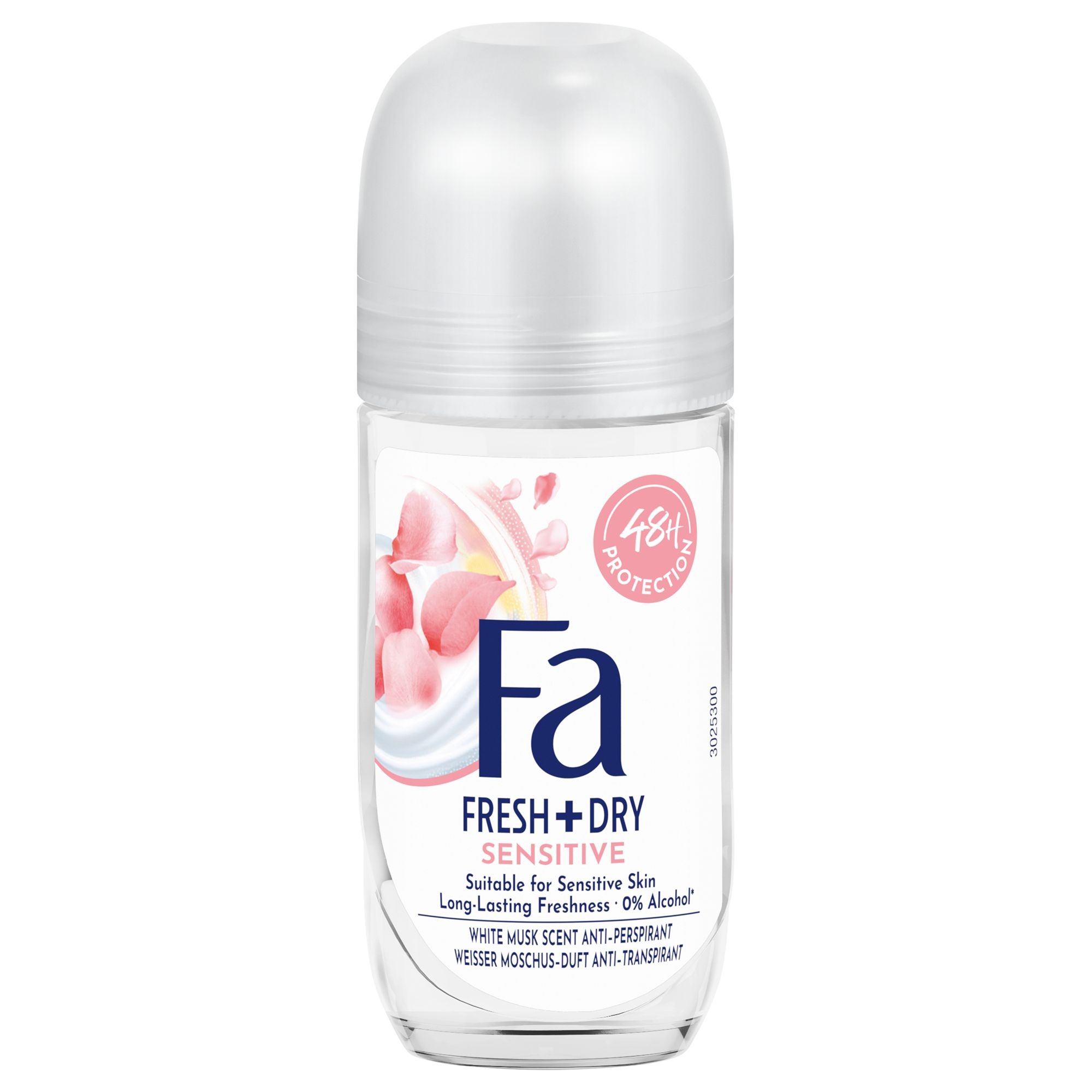 Drogerie a kosmetika - Fa Invisible Sensitive kuličkový antiperspirant Pure Freshness 50 ml
