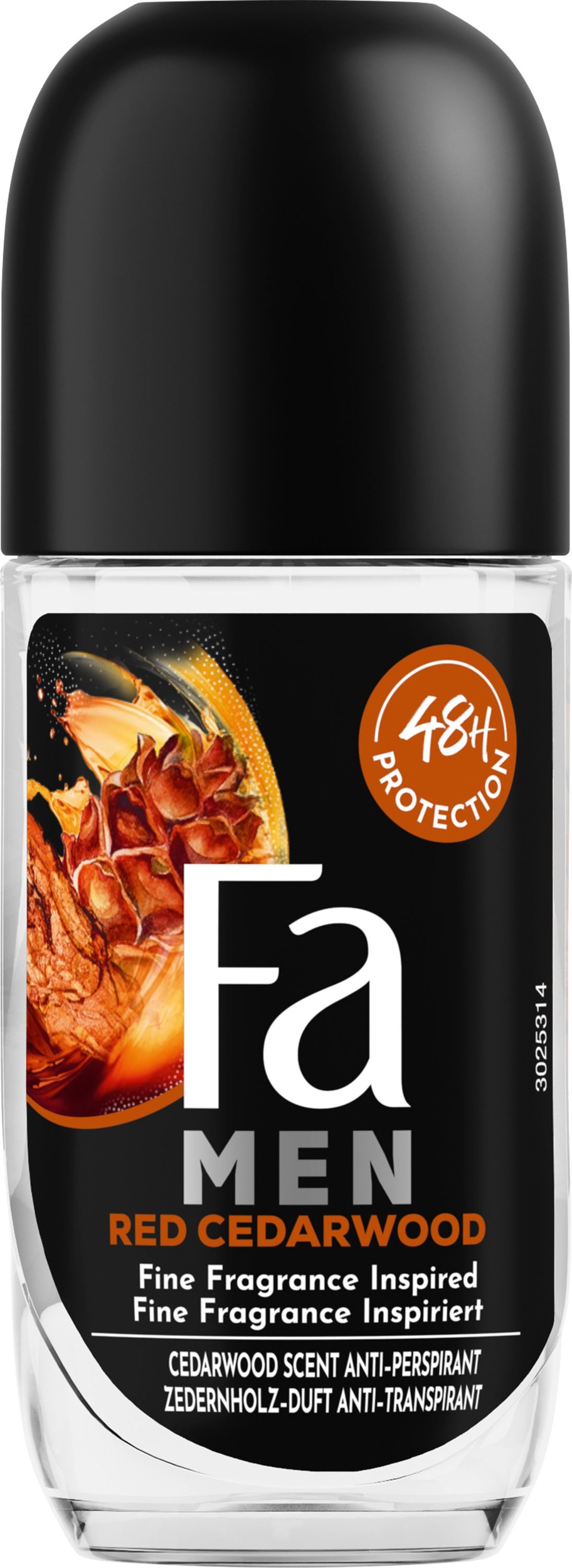 Drogerie a kosmetika - Fa Men Antiperspirant Roll-on Red Cedarwood 50ml
