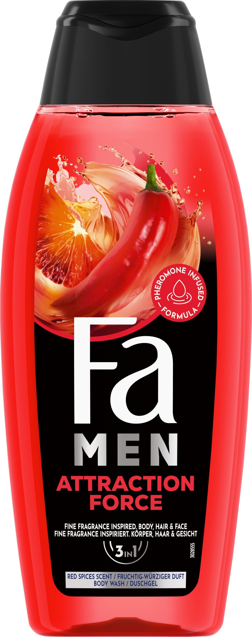 Drogerie a kosmetika - Fa MEN Attraction Force Sprchový gel 400ml
