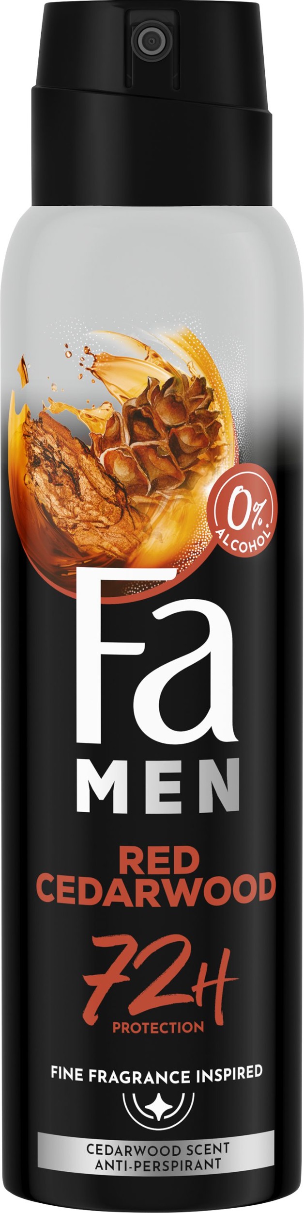 Drogerie a kosmetika - Fa Men Deo Red CedarWood 150 ml