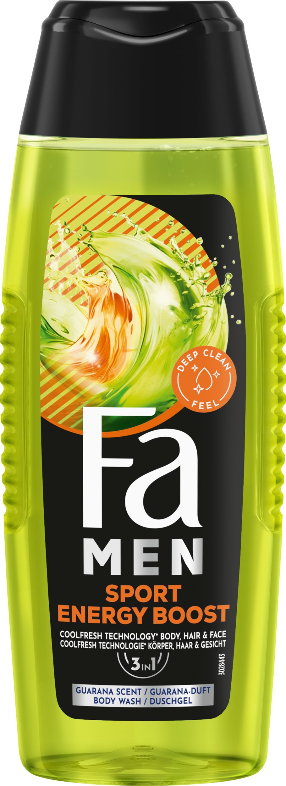 Drogerie a kosmetika - Fa Men Sport Energy boost sprchový gel 250 ml