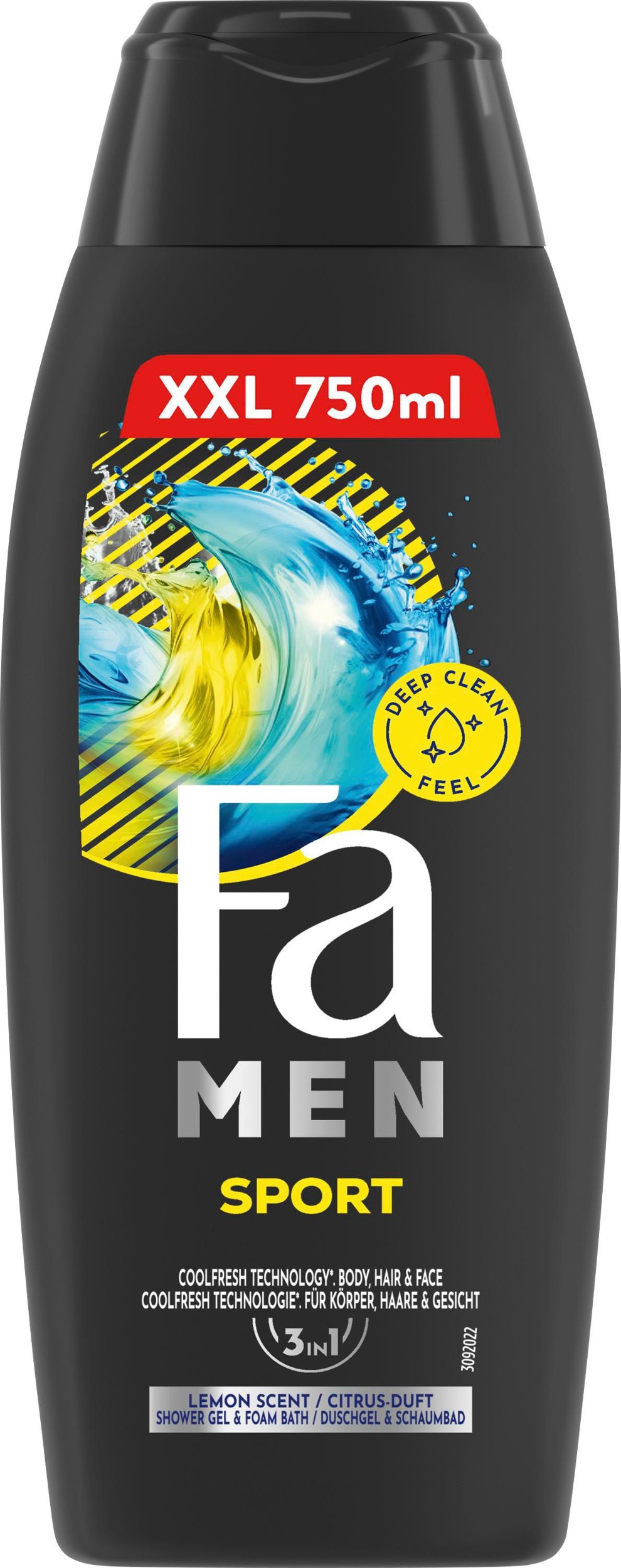 Drogerie a kosmetika - Fa Men Sport sprchový gel 750ml