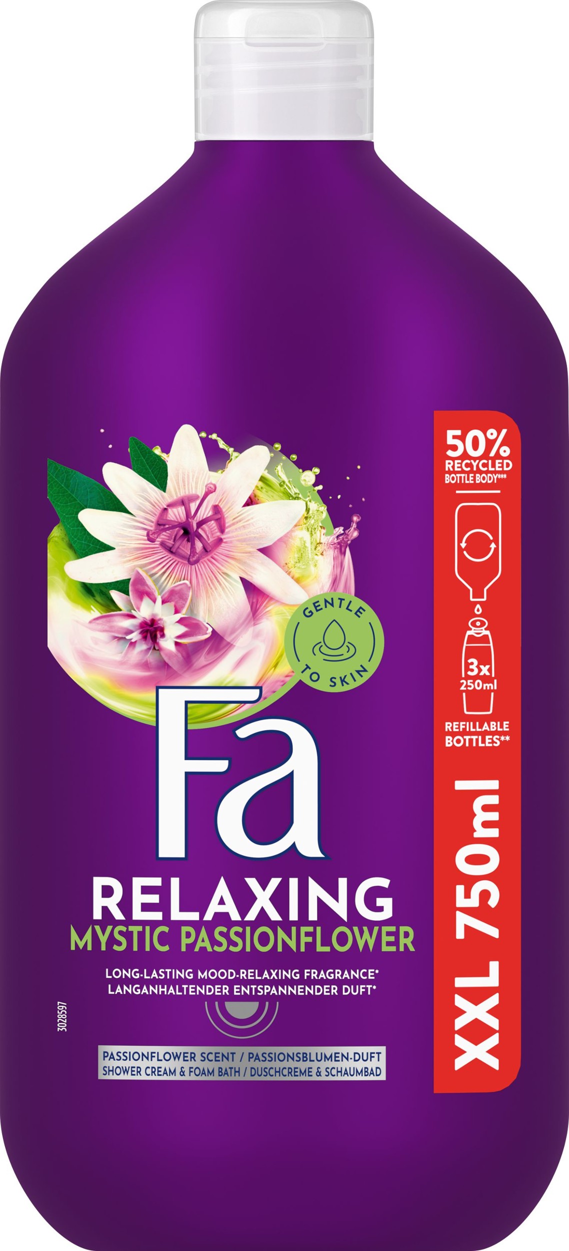 Drogerie a kosmetika - Fa sprchový gel a pěna do koupele Mystic Moments 750 ml