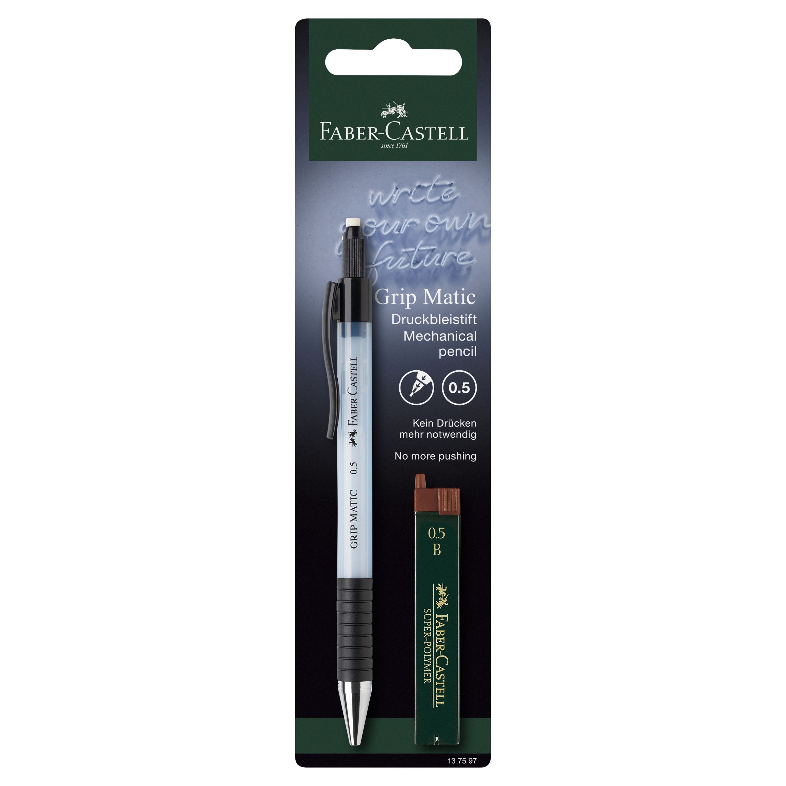 Faber Castell Mikrotužka Grip-Matic 0,5mm + tuhy
