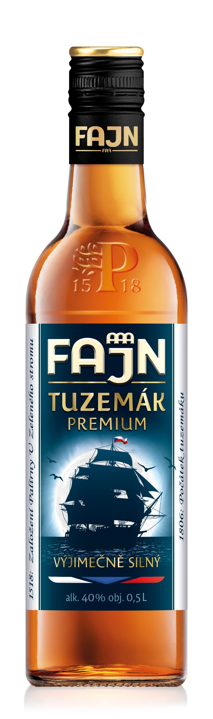 Nápoje - FAJN Tuzemák Premium 40% 0,5l