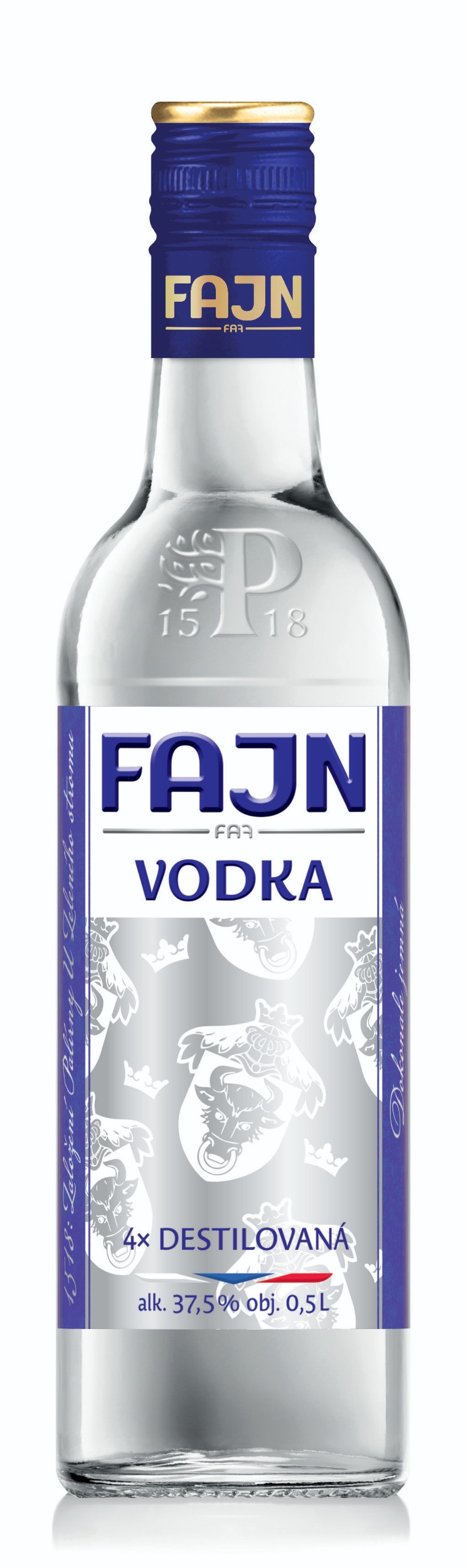 Nápoje - FAJN Vodka 37,5% 0,5l