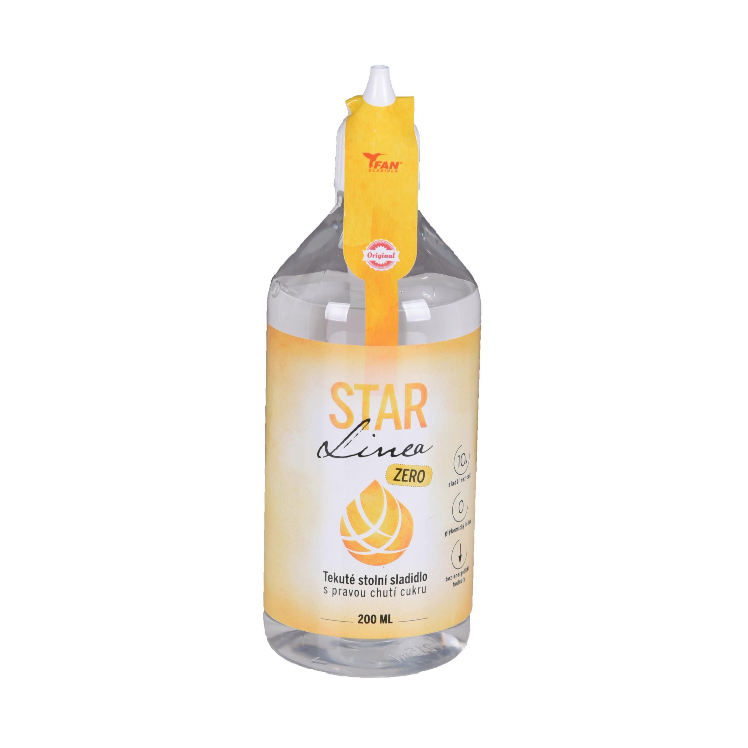 Trvanlivé potraviny - FAN sladidla Starlinea zero sladidlo tekuté 200ml