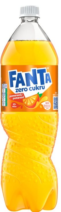 Nápoje - Fanta Pomeranč ZERO 1,5 l