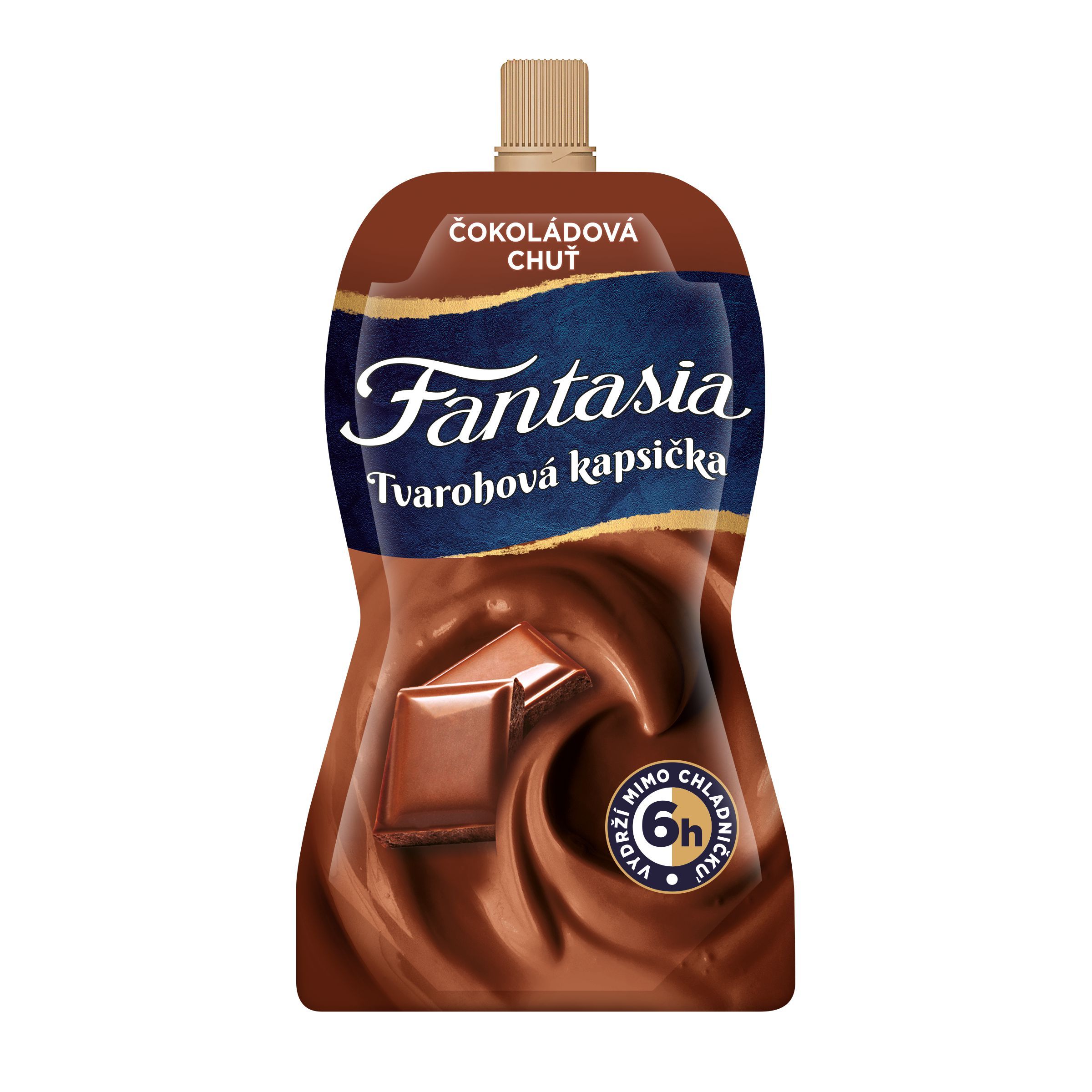 Mléčné a chlazené - Fantasia Kapsička s příchutí čokoláda 120g