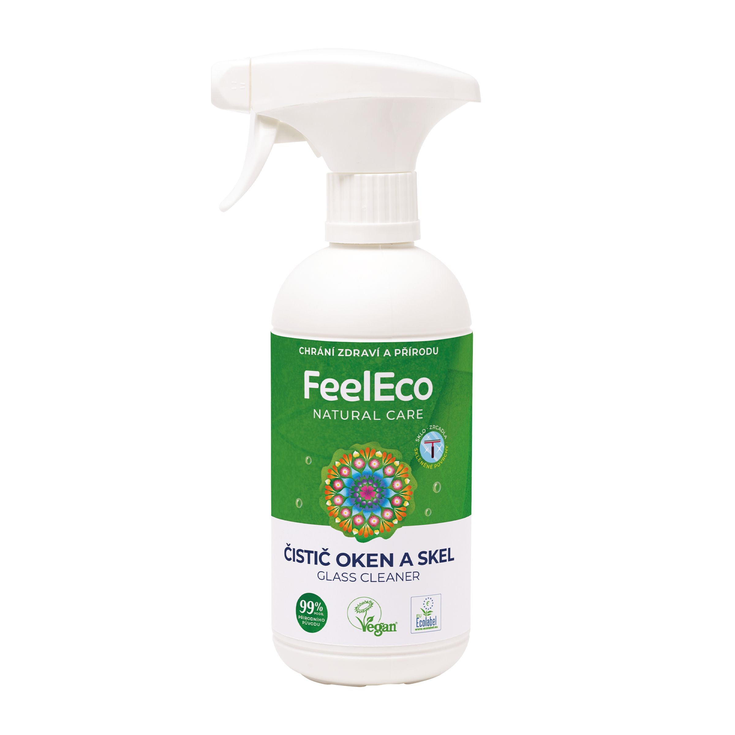 Drogerie a kosmetika - FeelEco Čistič oken a skel 450 ml