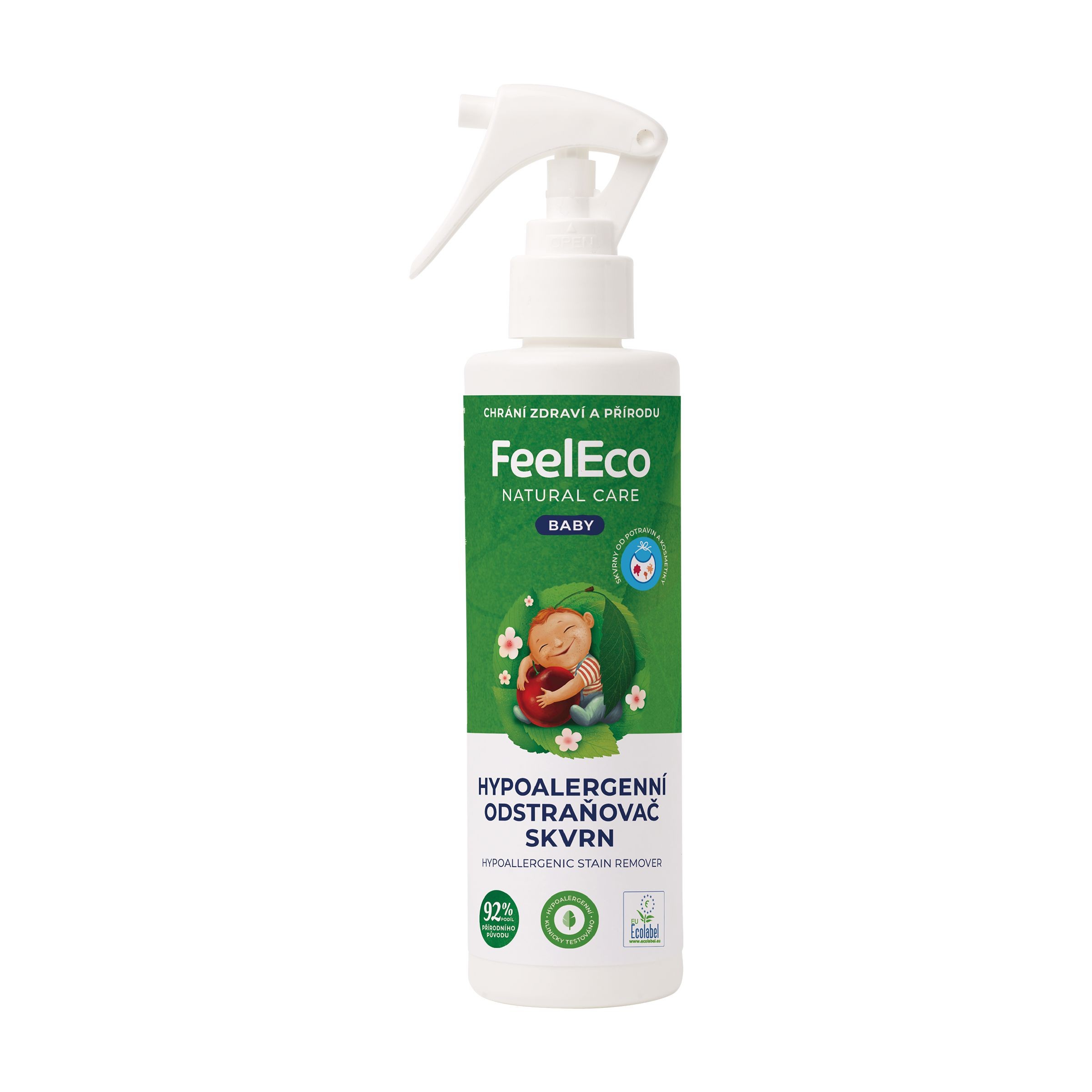 Drogerie a kosmetika - FeelEco Hypoalergenní odstraňovač skvrn Baby 200 ml