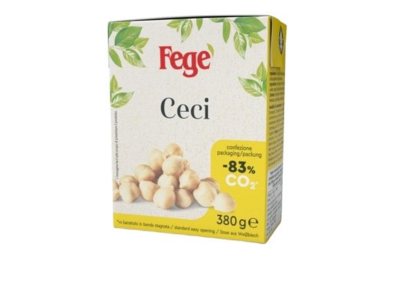 Trvanlivé potraviny - Fege Cizrna 380g