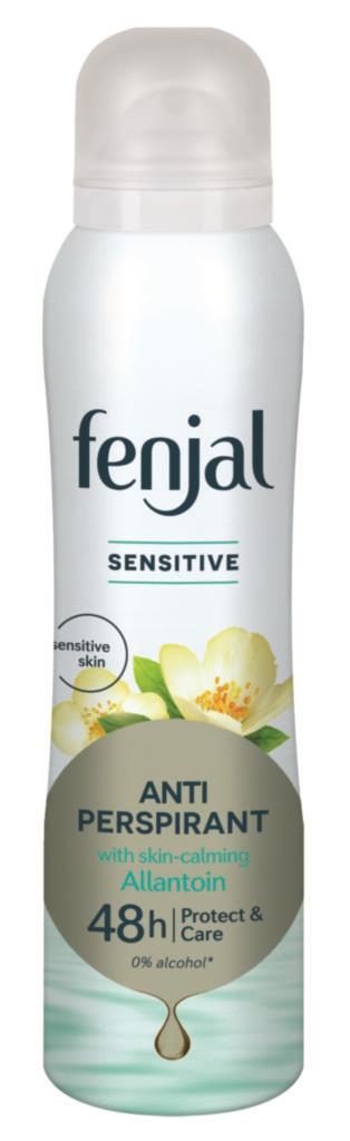 Drogerie a kosmetika - Fenjal Sensitive Antiperspirant Spray 150 ml