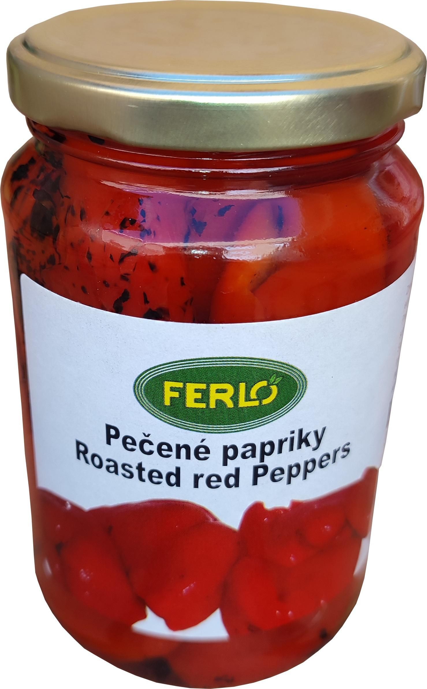 Trvanlivé potraviny - Ferlo Pečené papriky 340g
