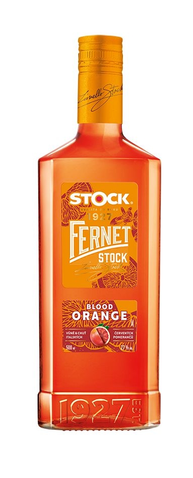 Nápoje - Fernet Stock Blood Orange 0,5 l 27%