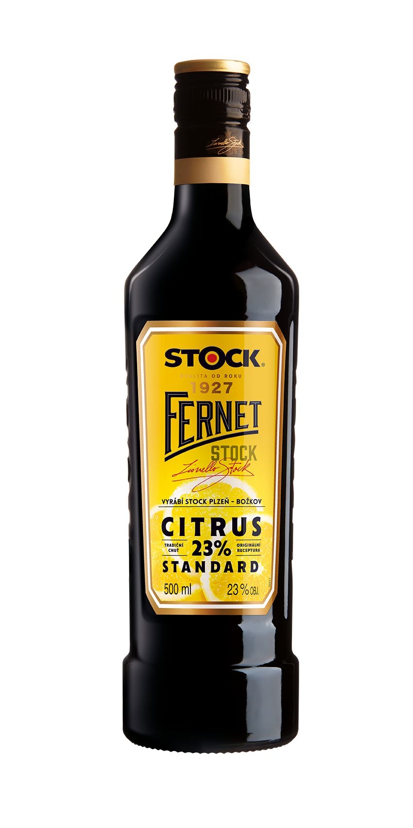 Nápoje - Fernet Stock citrus standard 0,5 l