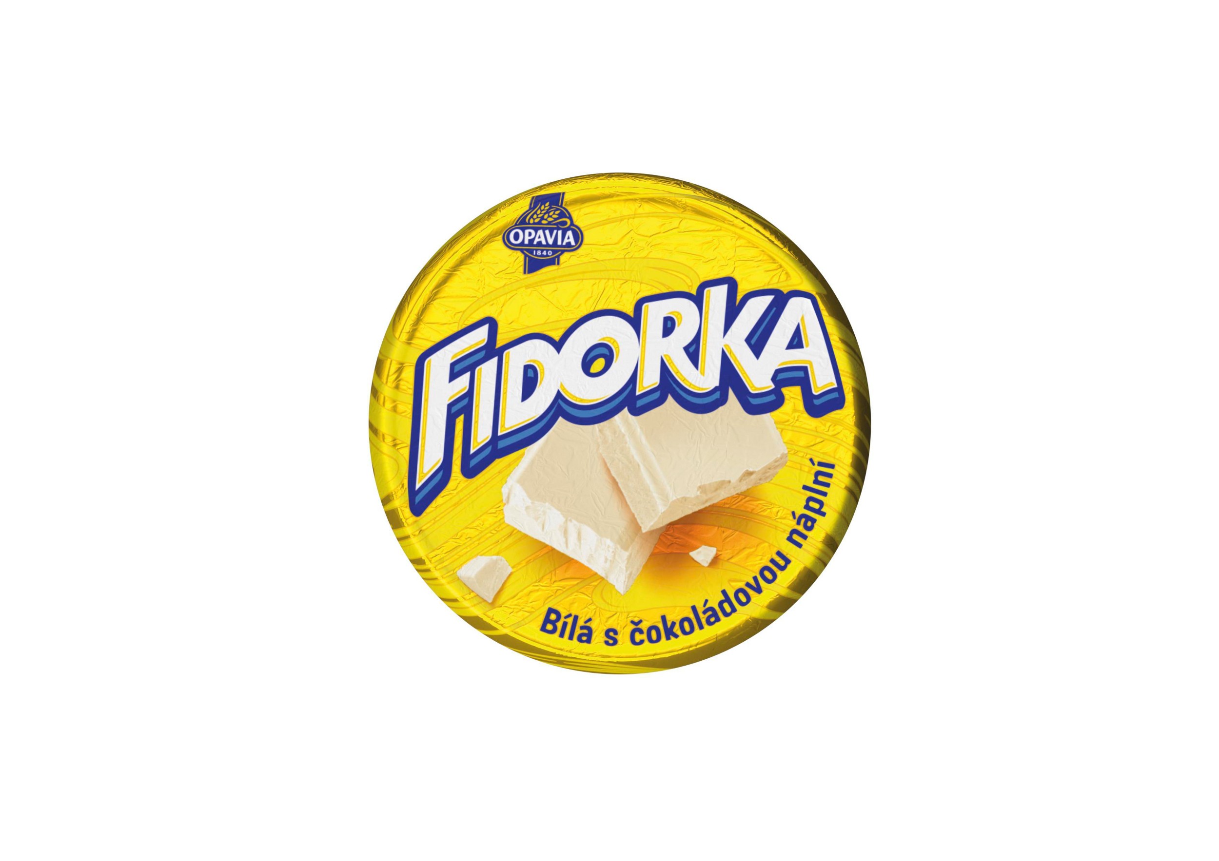 Trvanlivé potraviny - Fidorka Bílá s čokoládovou náplní 30g