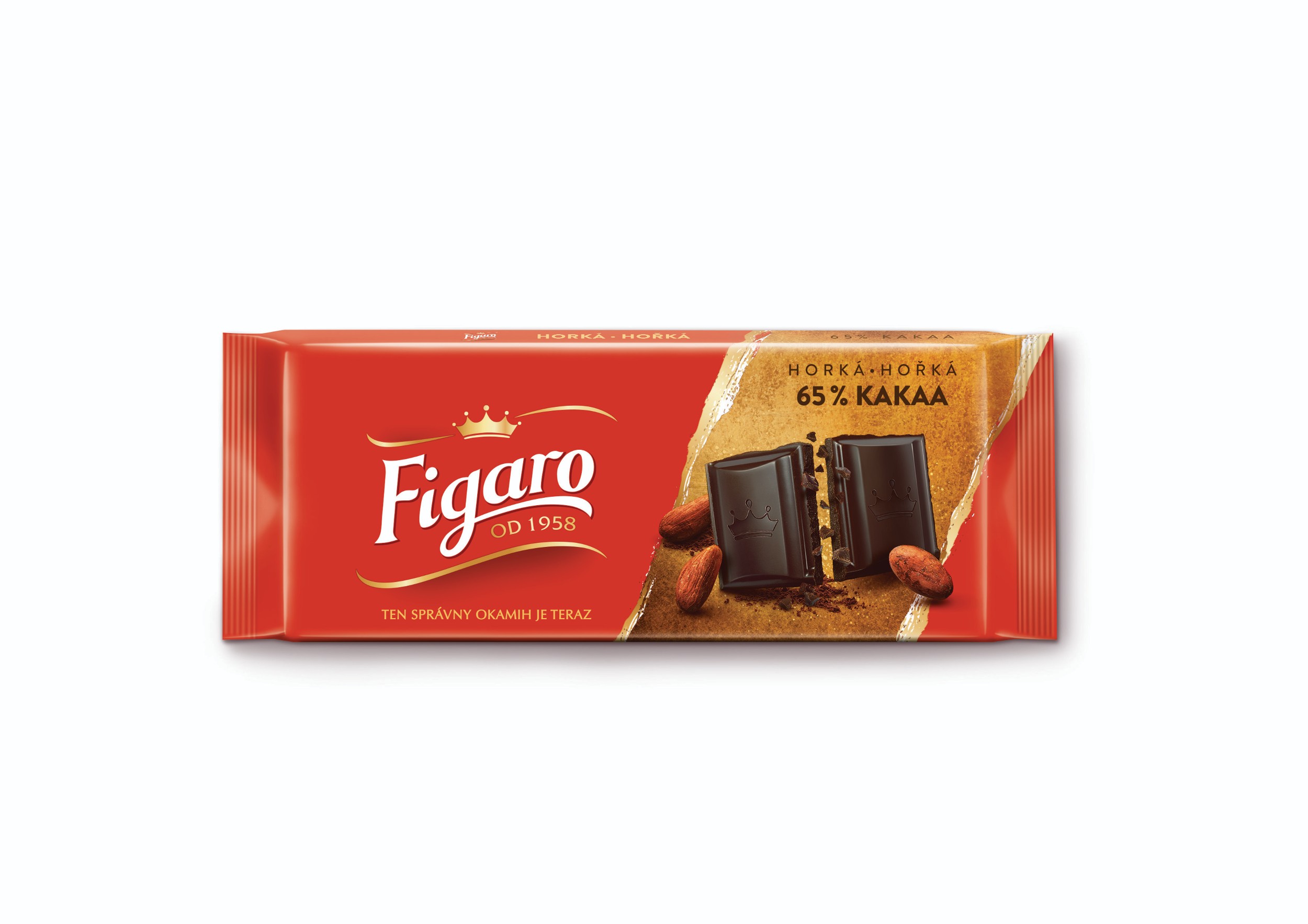 Trvanlivé potraviny - Figaro Hořká čokoláda 65% kakaa 80g